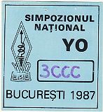 Simpozion National YO Bucuresti, 17-18 Octombrie 1987